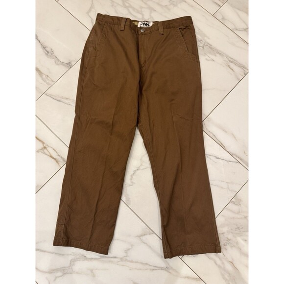 Mountain Khakis MK Jackson Hole Wyoming Men’s Brown Chino Pants Size 38x30 EUC - Picture 5 of 9